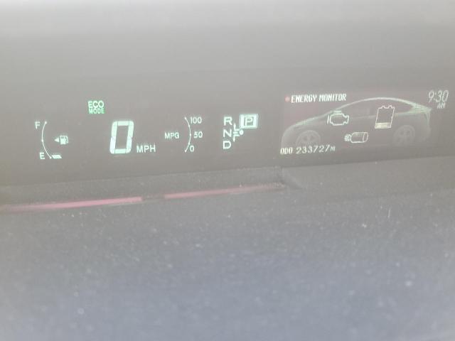 JTDKN3DU2F0446183 - 2015 TOYOTA PRIUS WHITE photo 9