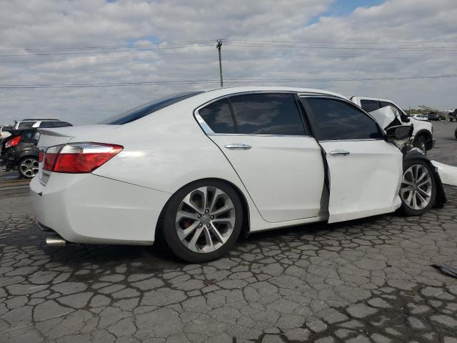 1HGCR2F59DA060989 - 2013 HONDA ACCORD SPORT WHITE photo 3