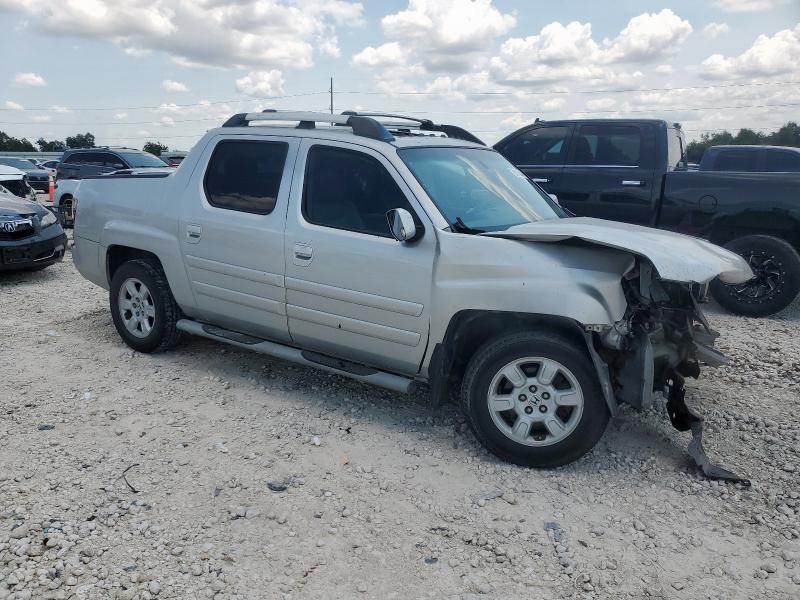 2HJYK16507H539726 - 2007 HONDA RIDGELINE RTL SILVER photo 4