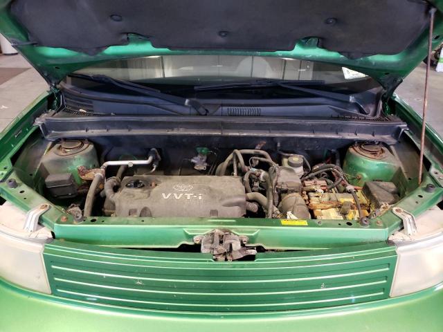 JTLKT324464072200 - 2006 TOYOTA SCION XB GREEN photo 11