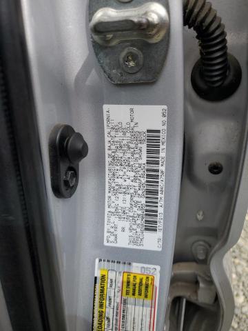 3TMLU4EN8CM084955 - 2012 TOYOTA TACOMA DOUBLE CAB ვერცხლისფერი ფოტო 12