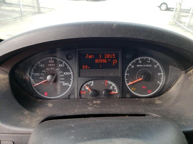 3C6TRVAG1FE514877 - 2015 RAM PROMASTER 1500 STANDARD WHITE photo 9