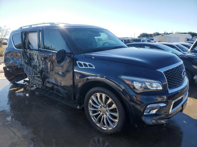 JN8AZ2NF1F9574408 - 2015 INFINITI QX80 BLUE photo 4