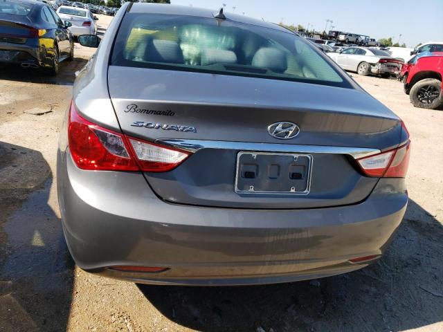 5NPEB4AC1DH665367 - 2013 HYUNDAI SONATA GLS GRAY photo 6