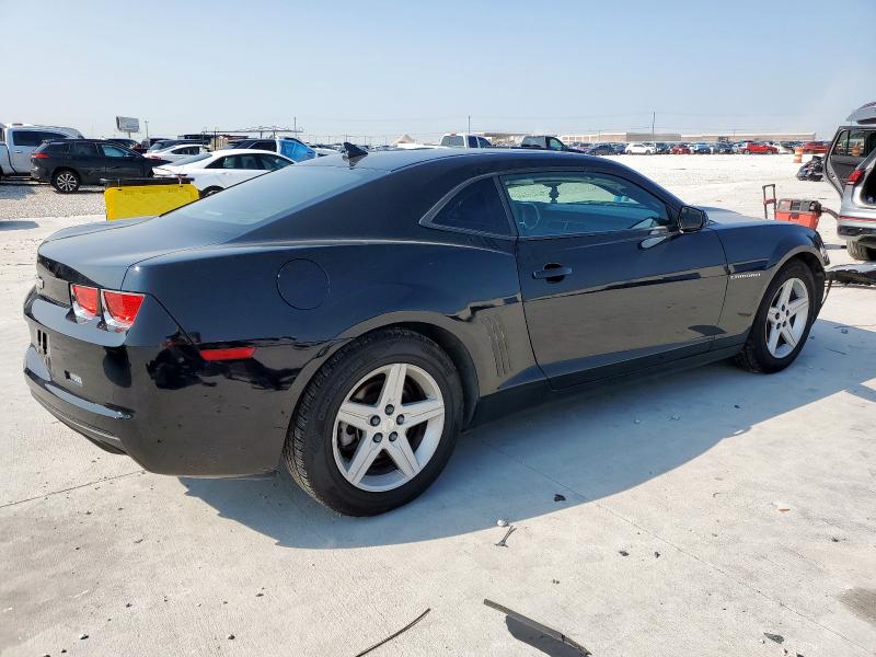 2G1FB1ED1B9144647 - 2011 CHEVROLET CAMARO LT შავი ფოტო 3