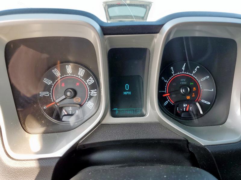 2G1FB1ED1B9144647 - 2011 CHEVROLET CAMARO LT შავი ფოტო 9