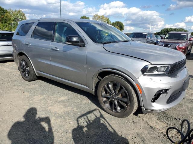 1C4RDHDGXMC791773 - 2021 DODGE DURANGO GT SILVER photo 4