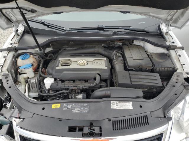 WVWBA7AH5AV024351 - 2010 VOLKSWAGEN EOS TURBO ვერცხლისფერი ფოტო 11