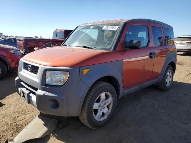 5J6YH18513L011376 - 2003 HONDA ELEMENT EX ORANGE photo 1