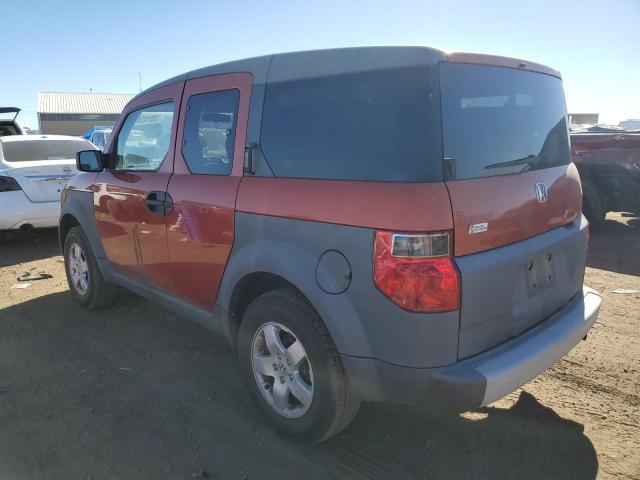 5J6YH18513L011376 - 2003 HONDA ELEMENT EX ORANGE photo 2