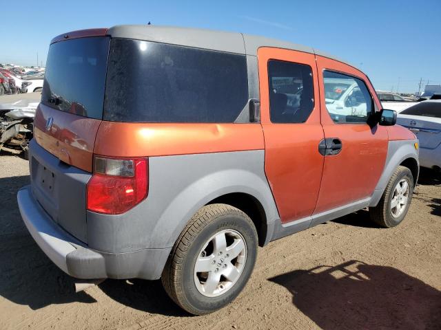 5J6YH18513L011376 - 2003 HONDA ELEMENT EX ORANGE photo 3