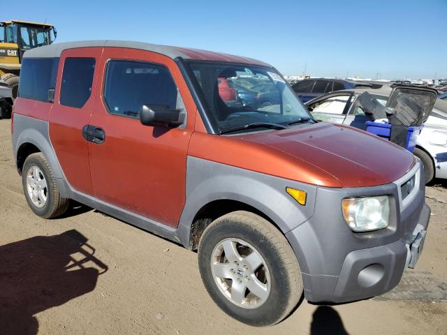 5J6YH18513L011376 - 2003 HONDA ELEMENT EX ORANGE photo 4