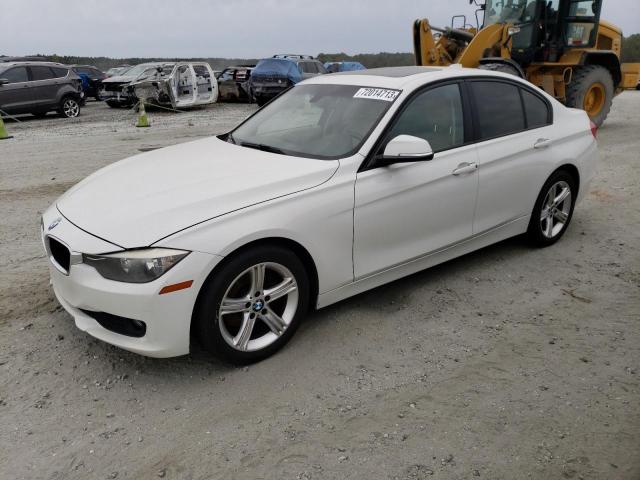 WBA3D3C53EK154477 - 2014 BMW 328 D WHITE photo 1