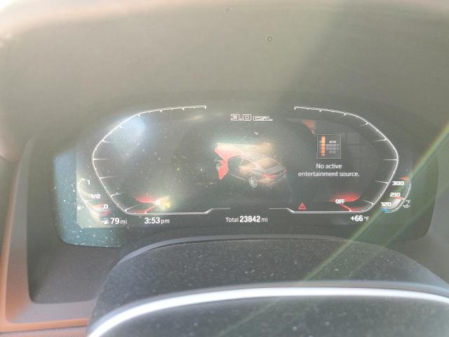 WBAGV8C02NCJ95869 - 2022 BMW M850XI BLUE photo 9