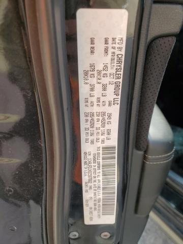 1C4RJFDJXDC587662 - 2013 JEEP GRAND CHER SRT-8 BLACK photo 13