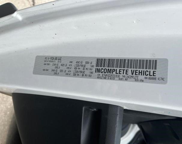 3C7WRVGD3FE519181 - 2015 RAM PROMASTER 3500 STANDARD Weiß Foto 10