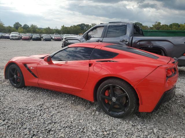 1G1YB2D77F5108233 - 2015 CHEVROLET CORVETTE STINGRAY 1LT RED photo 2