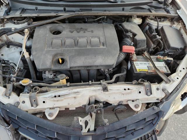 5YFBURHE6EP046947 - 2014 TOYOTA COROLLA L WHITE photo 11