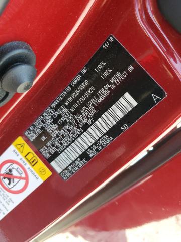 2T2ZZMCA3KC127676 - 2019 LEXUS RX 350 BASE RED photo 14