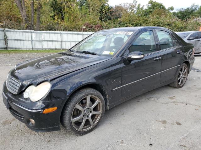 WDBRF92H76F772643 - 2006 MERCEDES-BENZ C 280 4MATIC BLACK photo 1