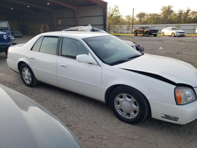 1G6KD54Y61U259261 - 2001 CADILLAC DEVILLE WHITE photo 4