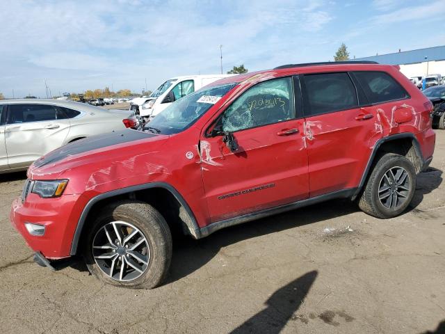 1C4RJFLG9MC616106 - 2021 JEEP GRAND CHER TRAILHAWK RED photo 1