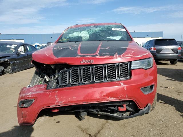 1C4RJFLG9MC616106 - 2021 JEEP GRAND CHER TRAILHAWK RED photo 5