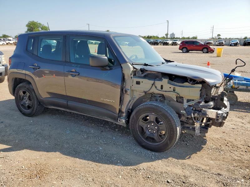 ZACNJAAB7LPL85836 - 2020 JEEP RENEGADE SPORT GRAY photo 4