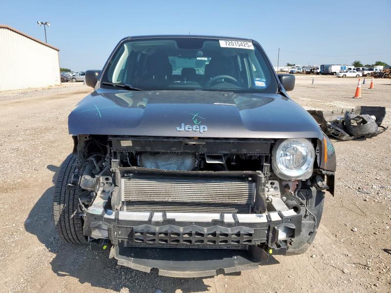 ZACNJAAB7LPL85836 - 2020 JEEP RENEGADE SPORT GRAY photo 5