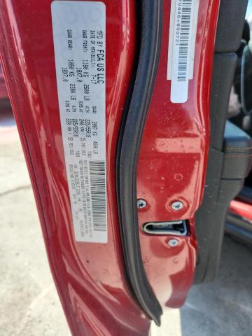 3C4NJDCB6JT116945 - 2018 JEEP COMPASS LIMITED Czerwony zdjęcie 13