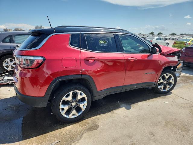 3C4NJDCB6JT116945 - 2018 JEEP COMPASS LIMITED Czerwony zdjęcie 3