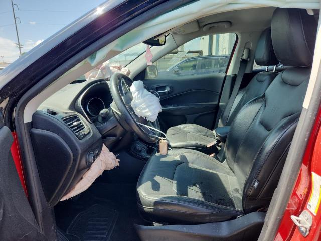 3C4NJDCB6JT116945 - 2018 JEEP COMPASS LIMITED Czerwony zdjęcie 7