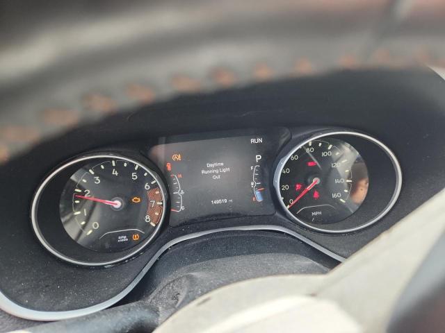 3C4NJDCB6JT116945 - 2018 JEEP COMPASS LIMITED Czerwony zdjęcie 9