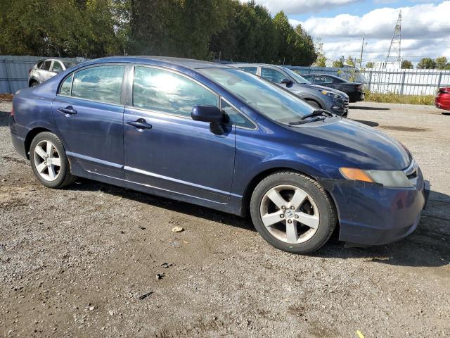 2HGFA16547H032991 - 2007 HONDA CIVIC LX BLUE photo 4