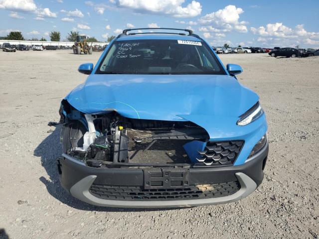 KM8K32AB9NU905408 - 2022 HYUNDAI KONA SEL BLUE photo 5