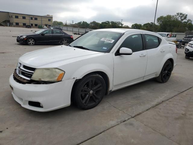 1B3BD1FGXBN574894 - 2011 DODGE AVENGER MAINSTREET WHITE photo 1