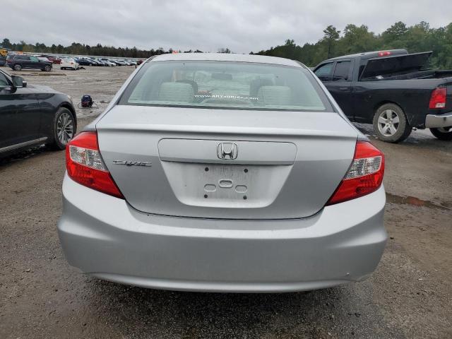 2HGFB2F53CH336066 - 2012 HONDA CIVIC LX SILVER photo 6