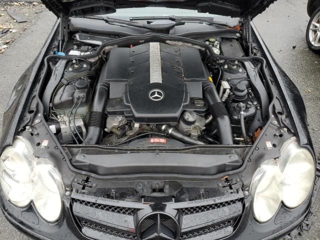 WDBSK75F96F111126 - 2006 MERCEDES-BENZ SL 500 BLACK photo 11