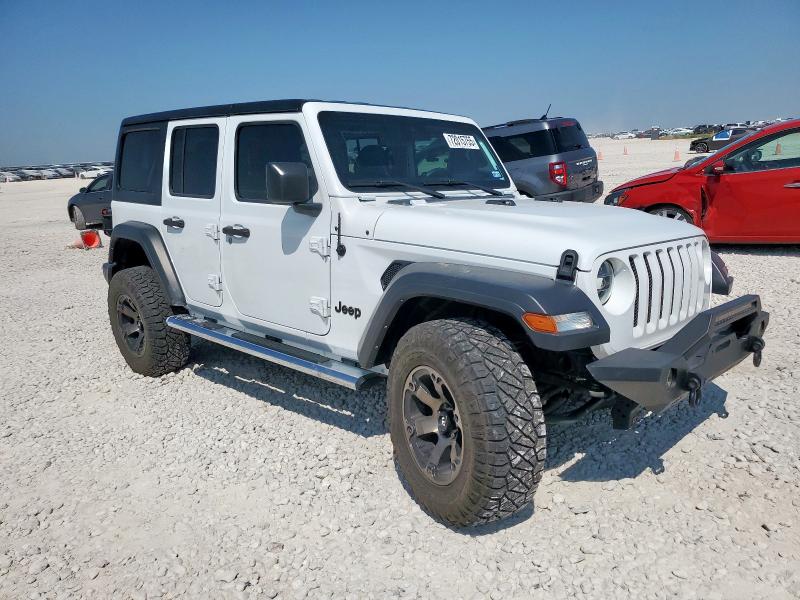 1C4HJXDG3NW213884 - 2022 JEEP WRANGLER U SPORT 白色 照片 4