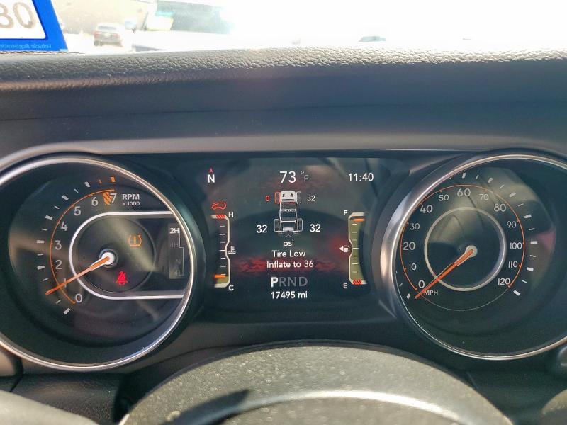 1C4HJXDG3NW213884 - 2022 JEEP WRANGLER U SPORT 白色 照片 9