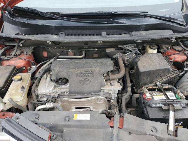 2T3WFREV6GW280367 - 2016 TOYOTA RAV4 XLE ORANGE photo 12