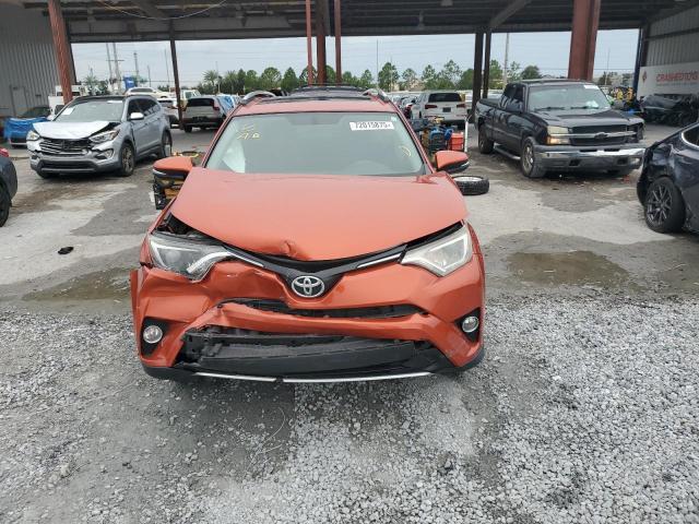 2T3WFREV6GW280367 - 2016 TOYOTA RAV4 XLE ORANGE photo 5