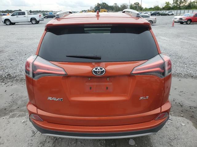2T3WFREV6GW280367 - 2016 TOYOTA RAV4 XLE ORANGE photo 6