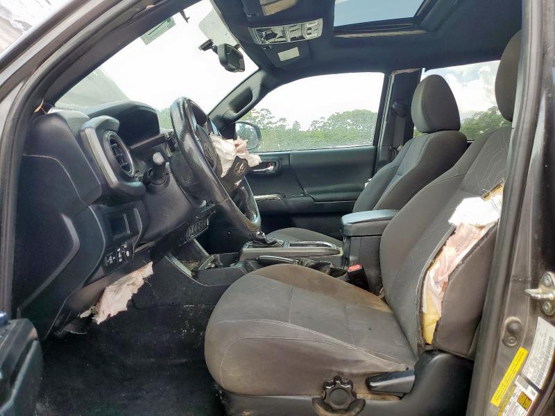 3TMCZ5ANXHM090020 - 2017 TOYOTA TACOMA DOUBLE CAB GRAY photo 14