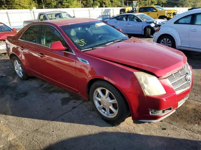 1G6DM577180115713 - 2008 CADILLAC CTS RED photo 4