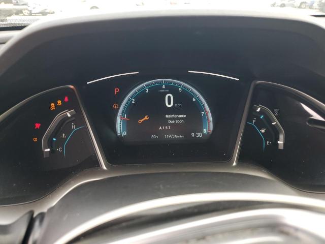 19XFC2F7XHE007431 - 2017 HONDA CIVIC EX WHITE photo 9