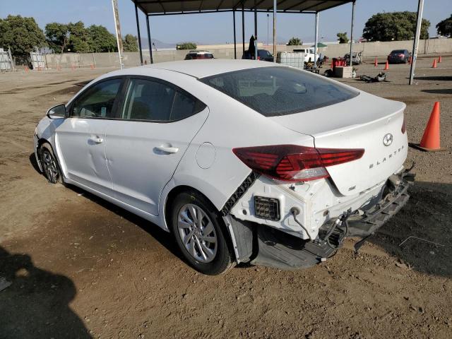 5NPD74LF9LH591005 - 2020 HYUNDAI ELANTRA SE WHITE photo 2