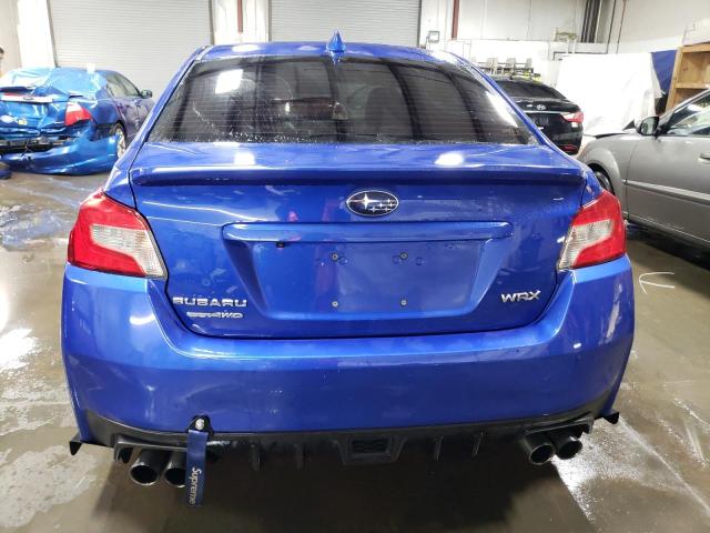 JF1VA1E66G9834971 - 2016 SUBARU WRX PREMIUM BLUE photo 6