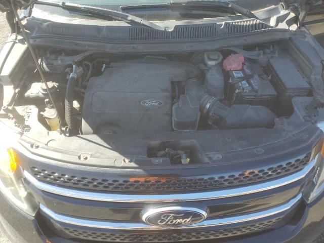 1FM5K8F89EGC25362 - 2014 FORD EXPLORER LIMITED BLACK photo 12