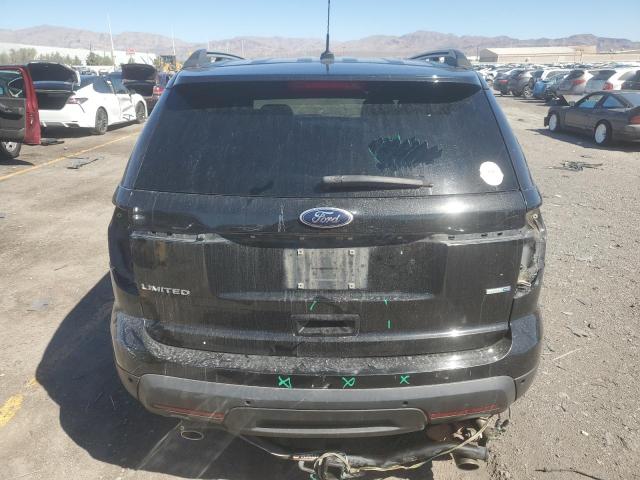 1FM5K8F89EGC25362 - 2014 FORD EXPLORER LIMITED BLACK photo 6